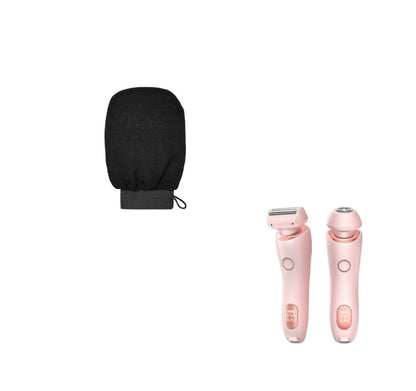 2 In 1 Hair Removal Epilator USB Rechargeable Trimmer Women Body